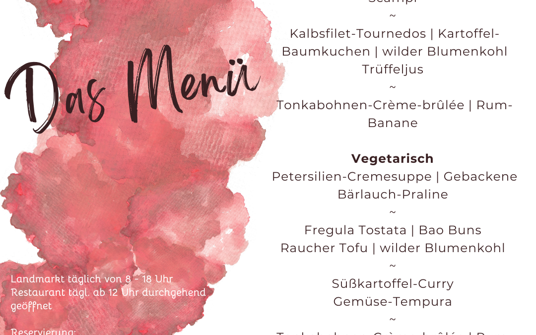 Wine and Dine am 27. März im Bohrerhof